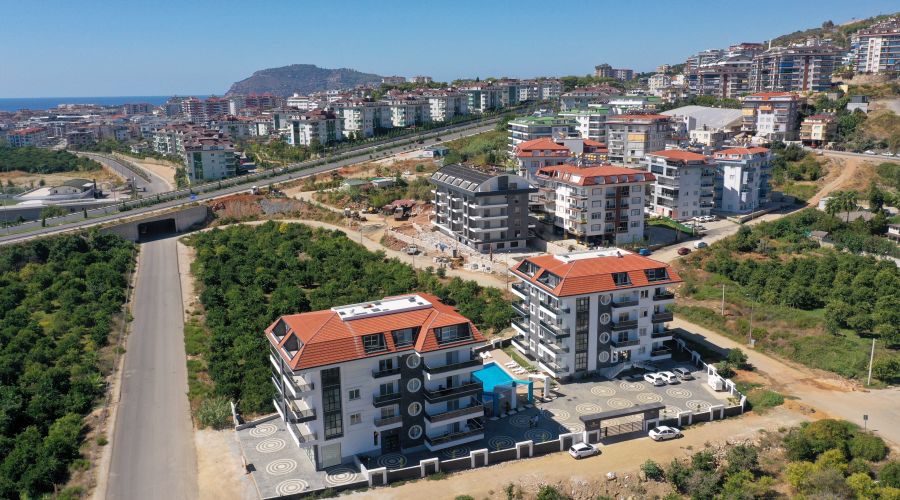 Oba Gloria apartment for sale Alanya 2+1