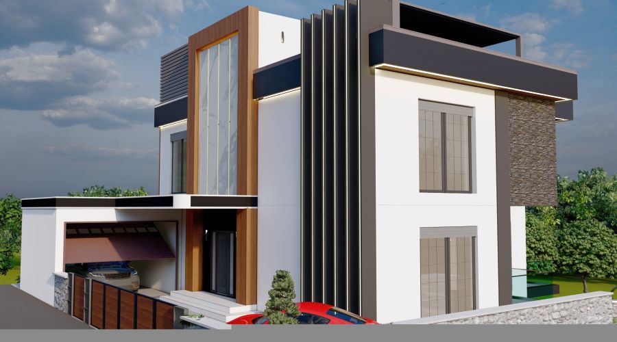 Sea-views Kargicak Magnolia Villa for sale Alanya