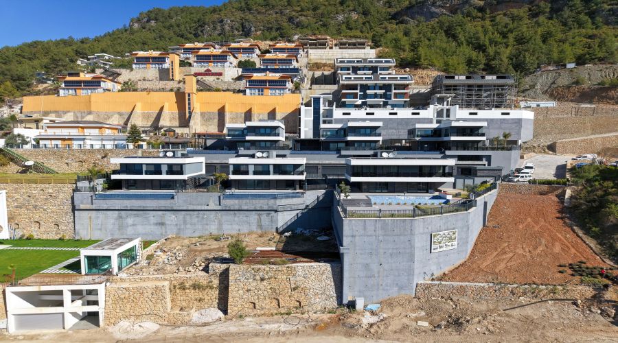 3 Bedroom Villa for Sale in Tepe Alanya