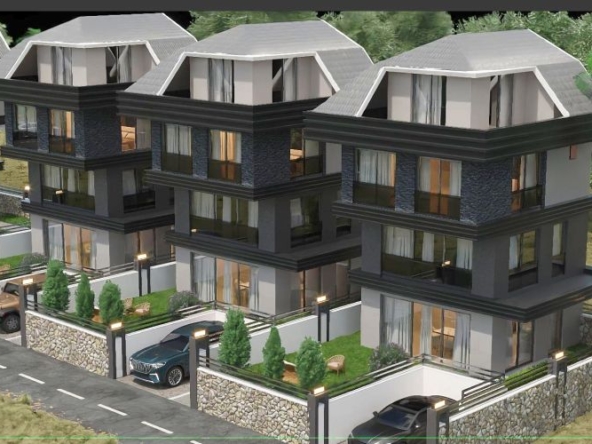 3-Bedroom New Villa Project For Sale in Avsallar