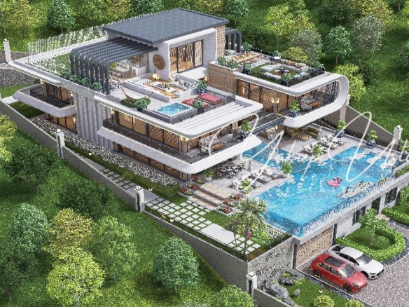 Villa for Sale Tepe Alanya